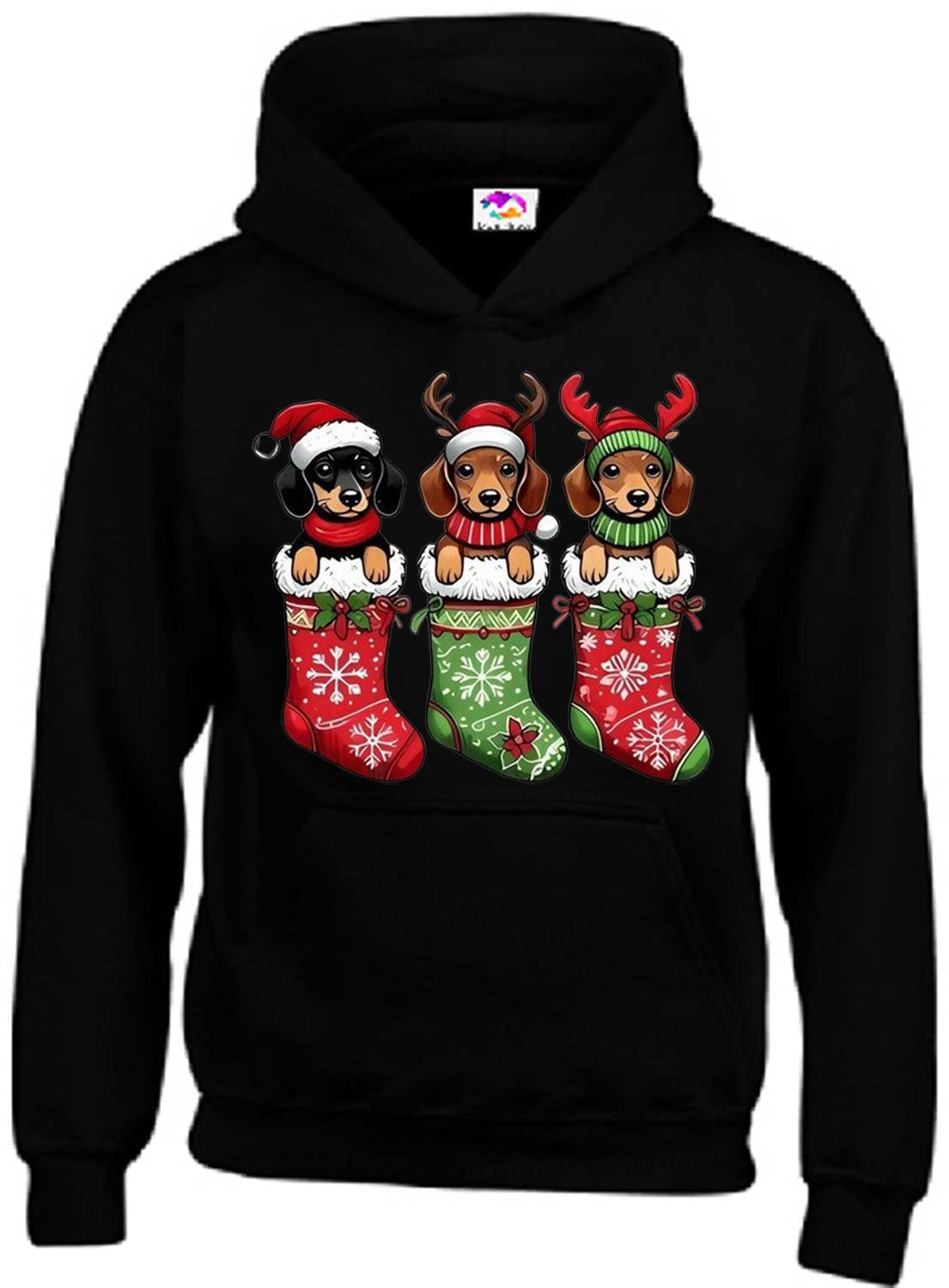 Holiday Pups Kid's Christmas Hoodies bringing pawsitive !