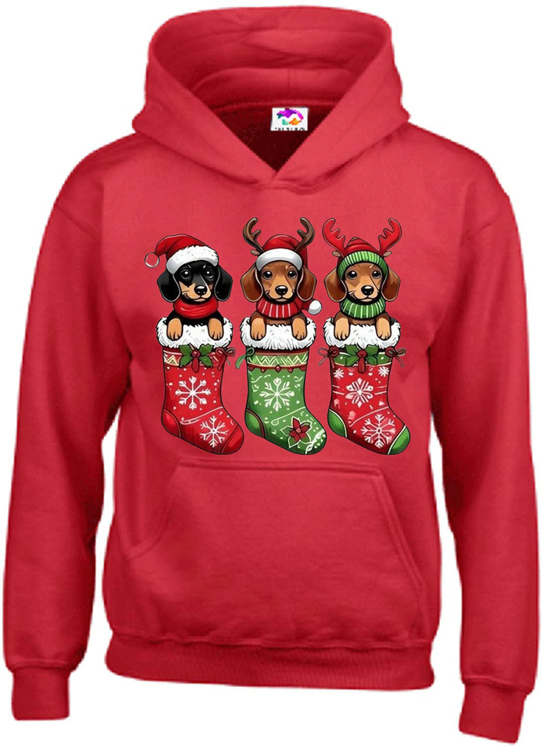 Holiday Pups Kid's Christmas Hoodies bringing pawsitive !