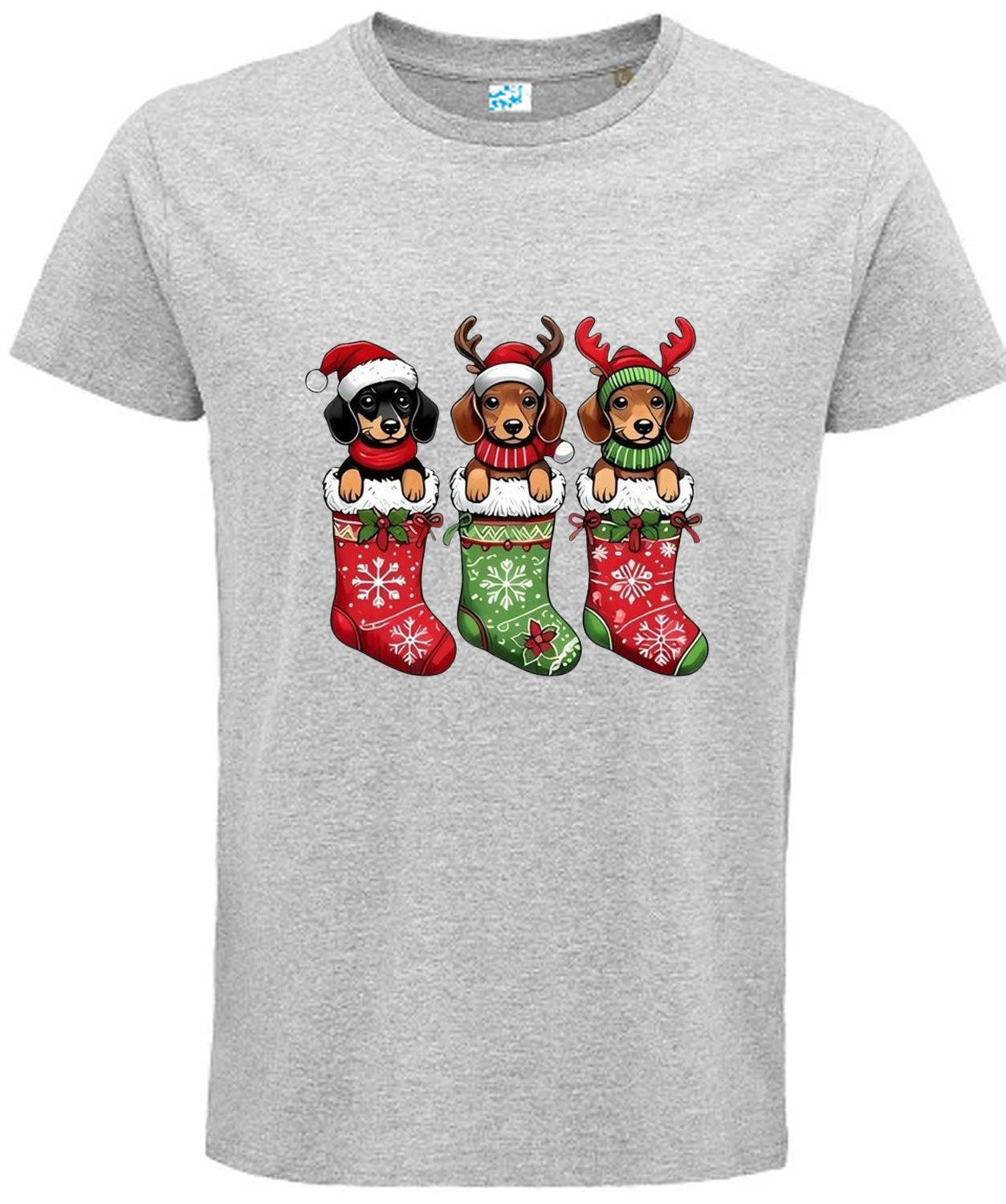 Holiday pups Christmas T Shirts bringing pawsitive !