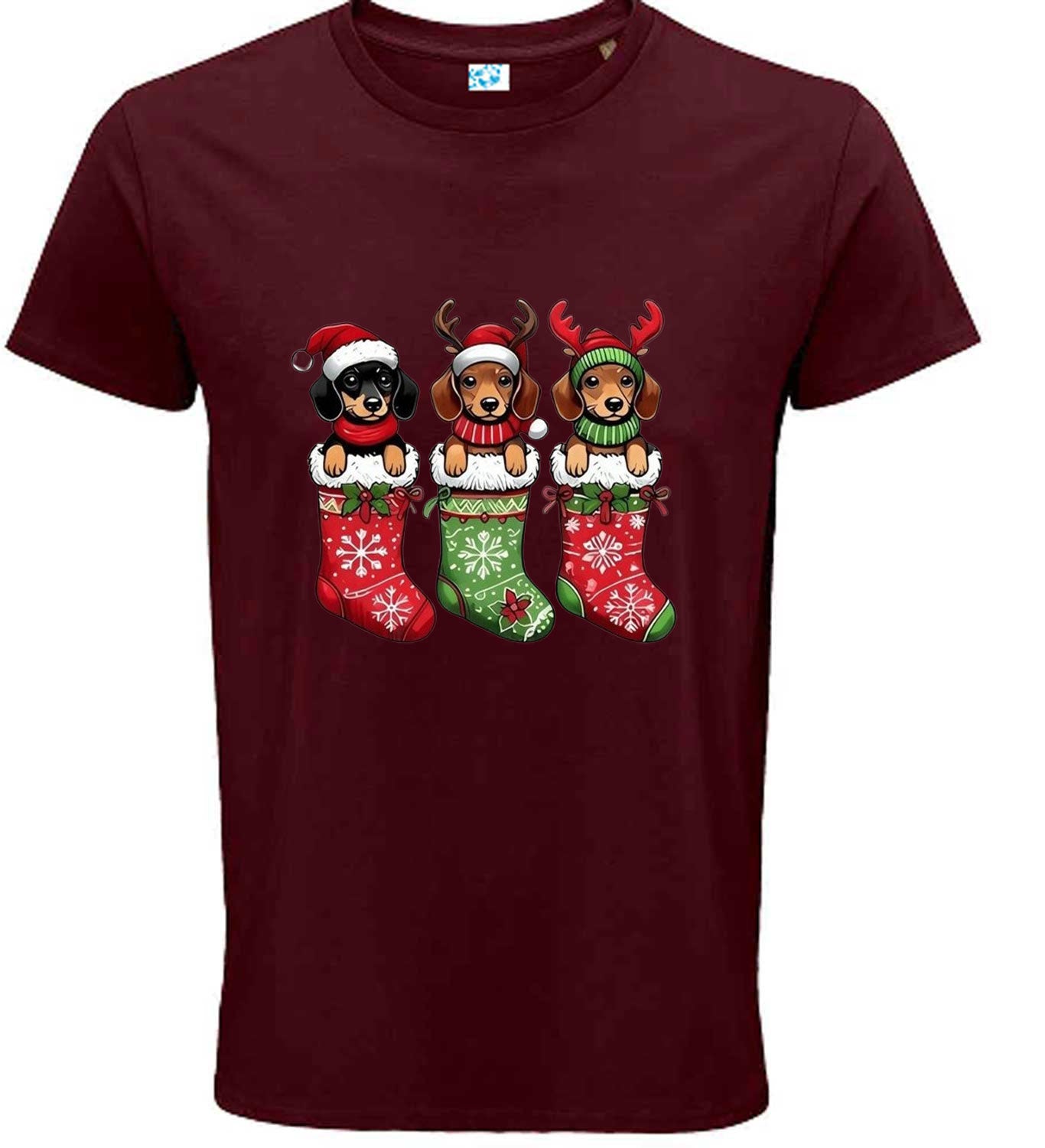 Holiday pups Christmas T Shirts bringing pawsitive !