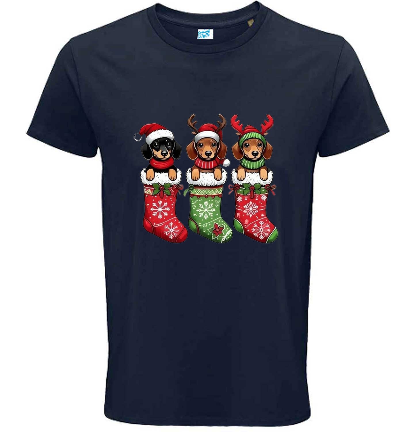 Holiday pups Christmas T Shirts bringing pawsitive !