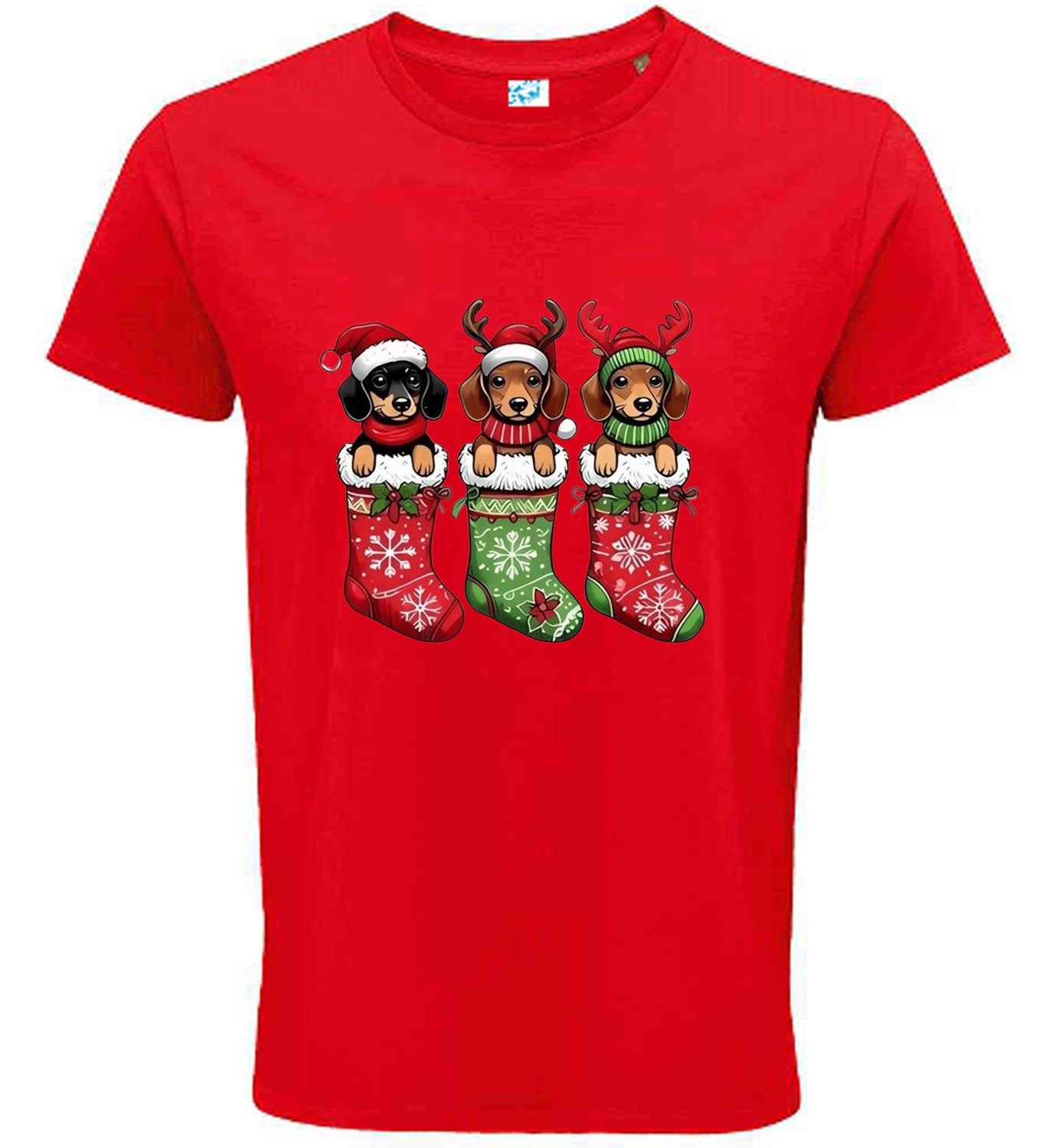 Holiday pups Christmas T Shirts bringing pawsitive !