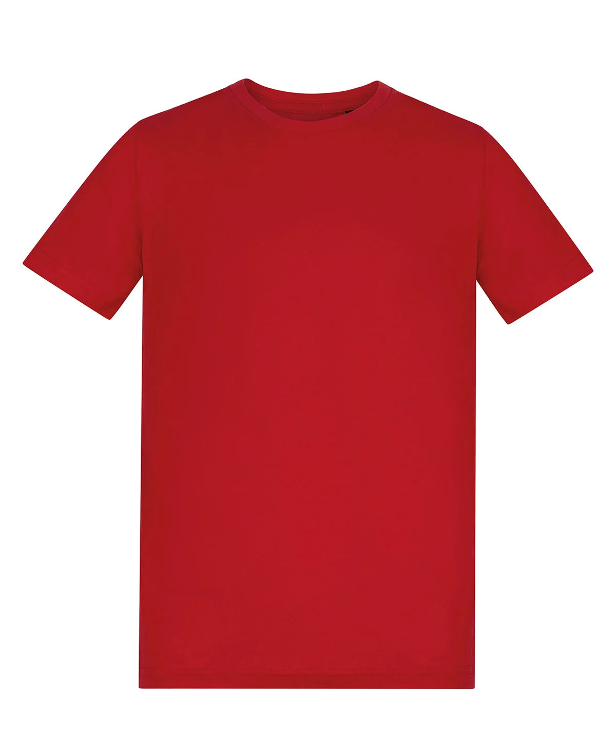 Red t-shirt on a white background