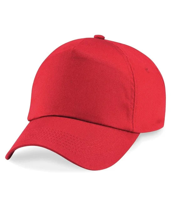 Bright Red BC010 cap