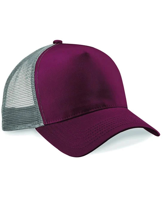 Burgundy / Light Grey BC640 cap