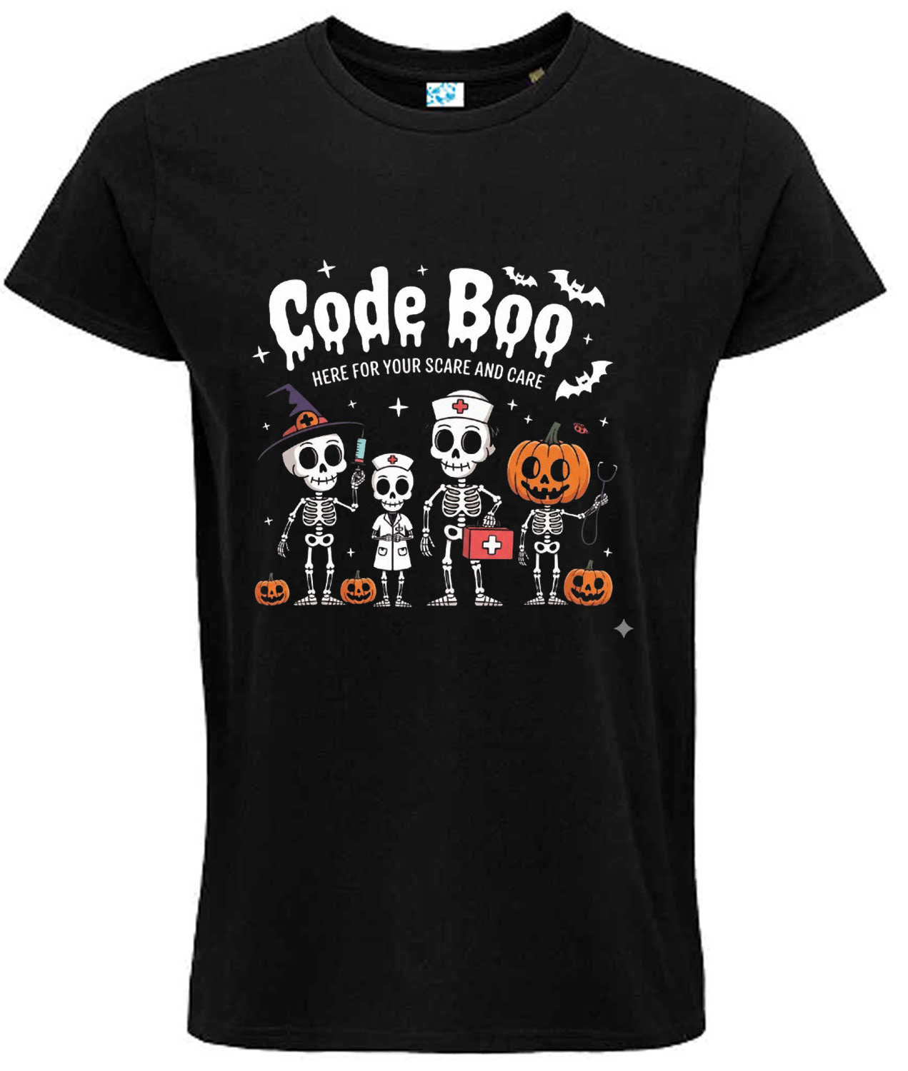 Halloween Funny T Shirt Code Boo Doctors