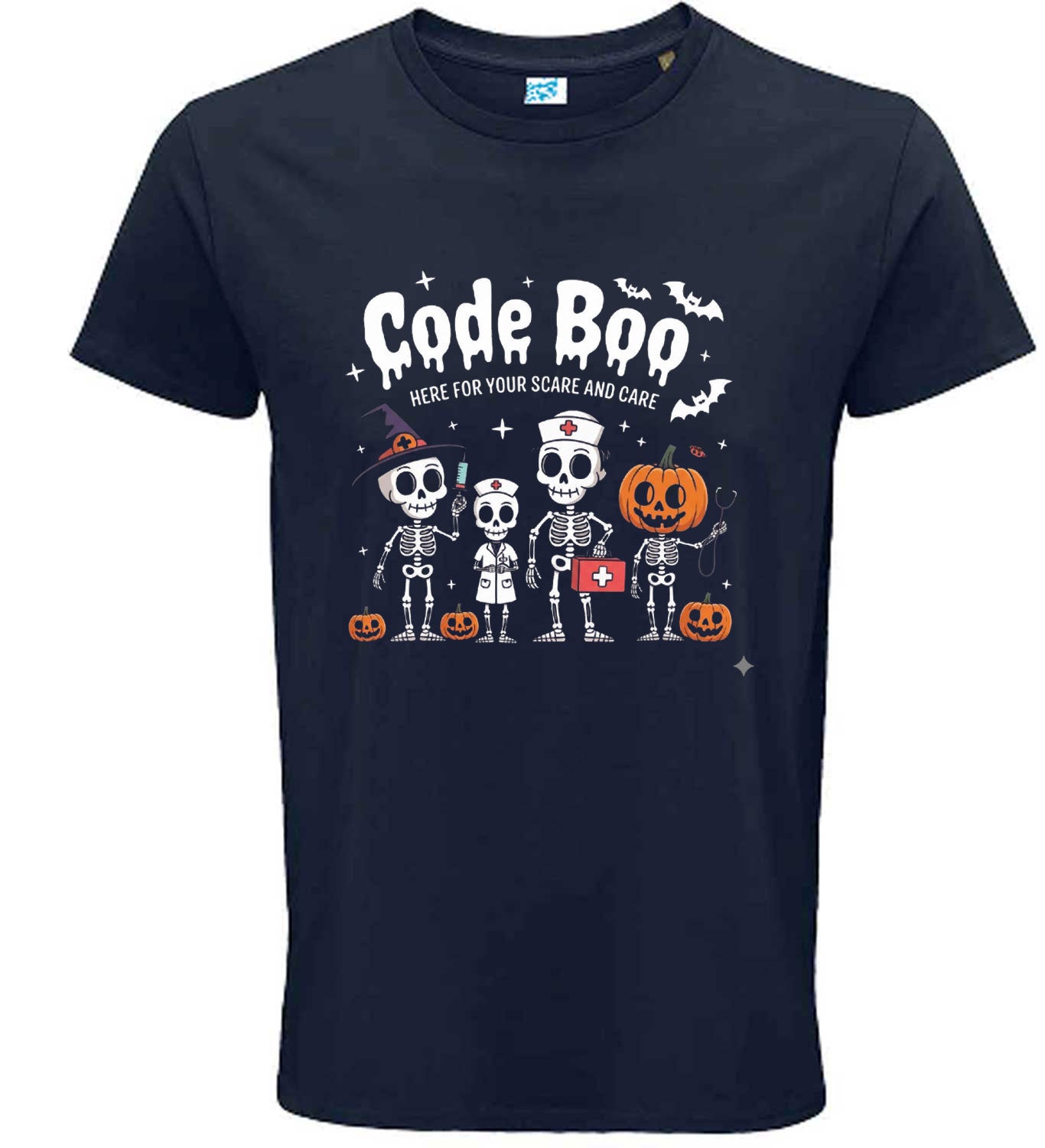 Halloween Funny T Shirt Code Boo Doctors