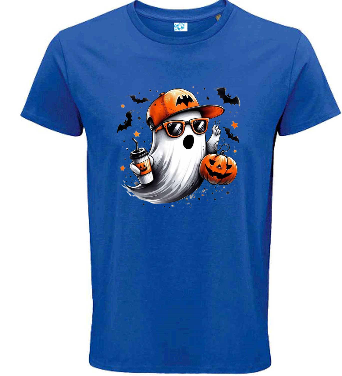 Halloween Ghost T-Shirt Cool Sunglasses Design