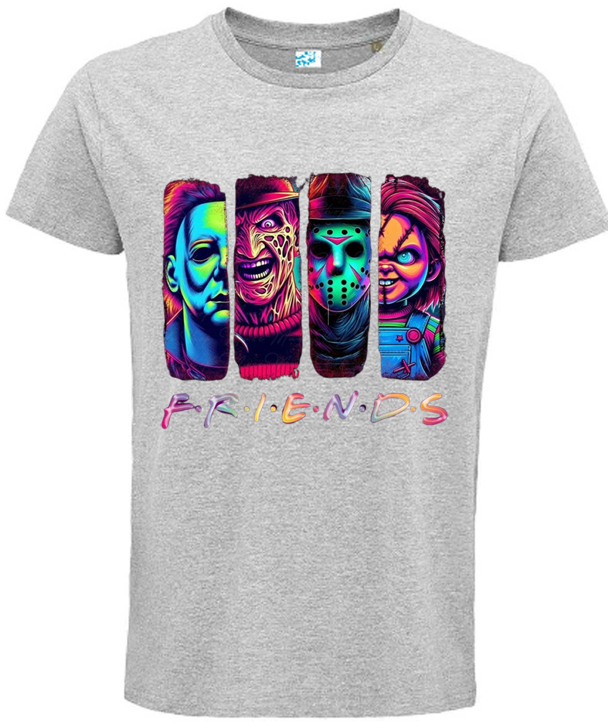 Horror Movie Characters Friends T-shirt, Halloween Design