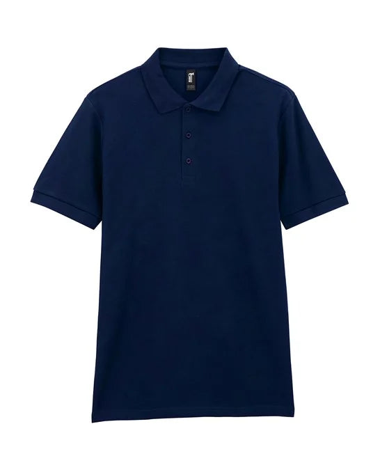 Navy men's polo shirt