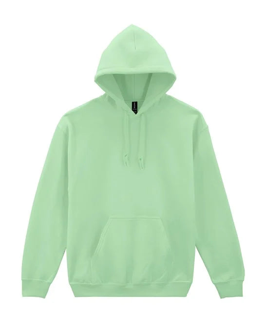 Mint Green Gildan Heavy Blend hooded sweatshirt
