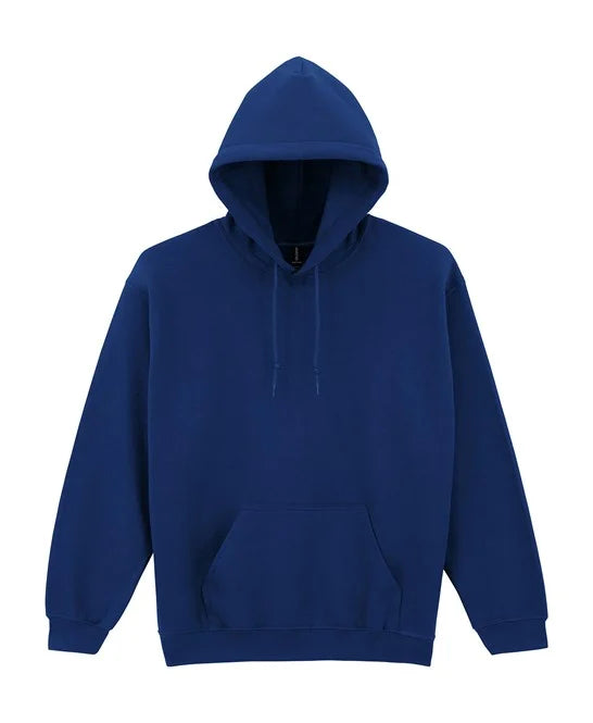 Navy Gildan Heavy Blend hooded sweatshirt
