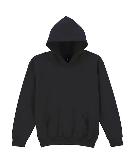 Black GD57B kids hooded sweatshirt