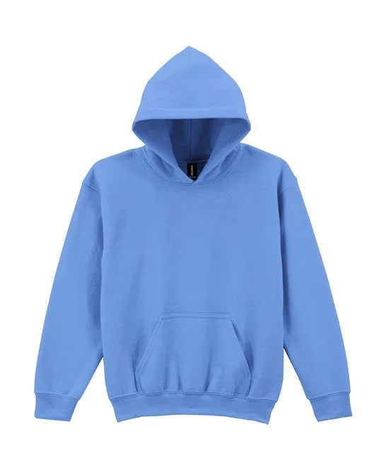 Carolina Blue GD57B kids hooded sweatshirt