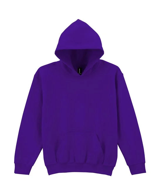 Purple GD57B kids hooded sweatshirt
