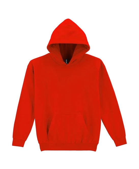 Red GD57B kids hooded sweatshirt