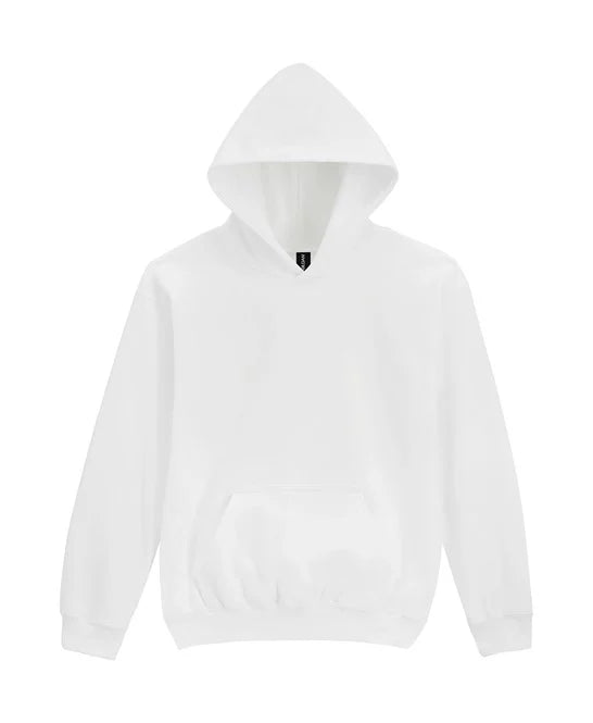 White GD67B kids hooded sweatshirt