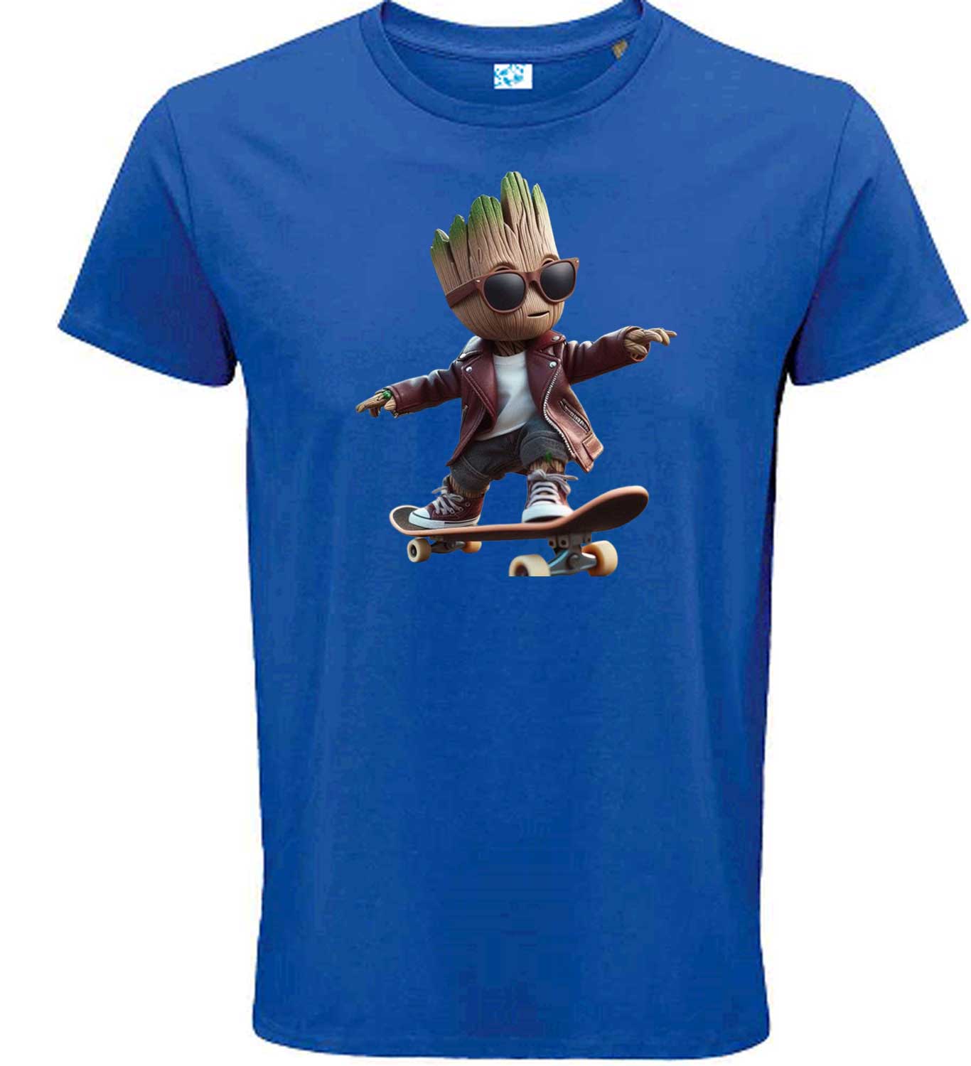Skater Groot – Cool Groot with Glasses T-Shirt