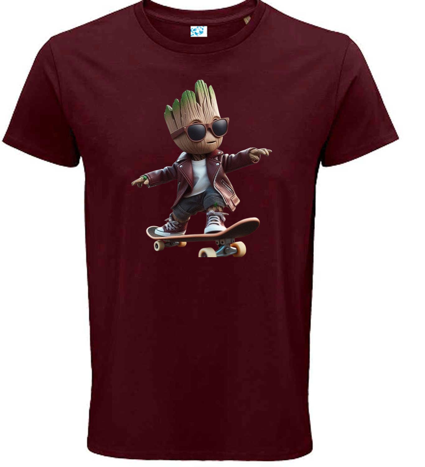 Skater Groot – Cool Groot with Glasses T-Shirt
