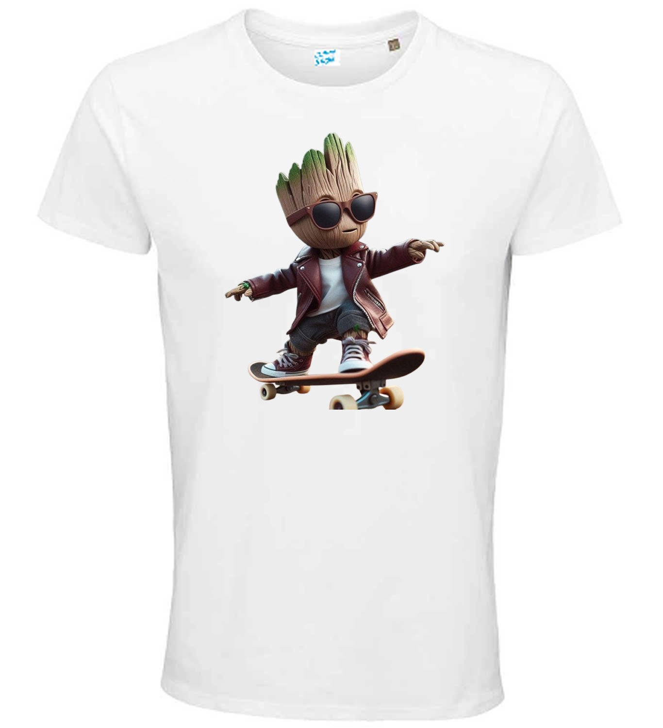 Skater Groot – Cool Groot with Glasses T-Shirt
