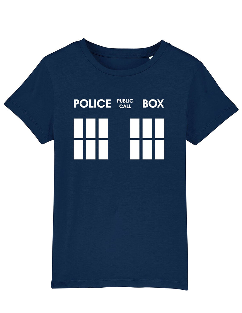 Inspired Police Box Hoodie in Adult and Kids  T-shirt Top, Funny  Unisex Top