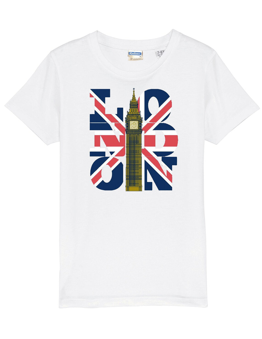 London England T-Shirt: Big Ben, Union Jack Souvenir