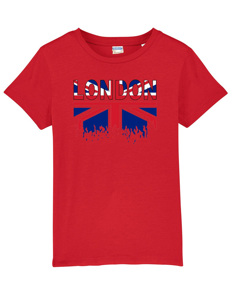 London England Union Jack Dripping T-Shirt, Souvenir Gift