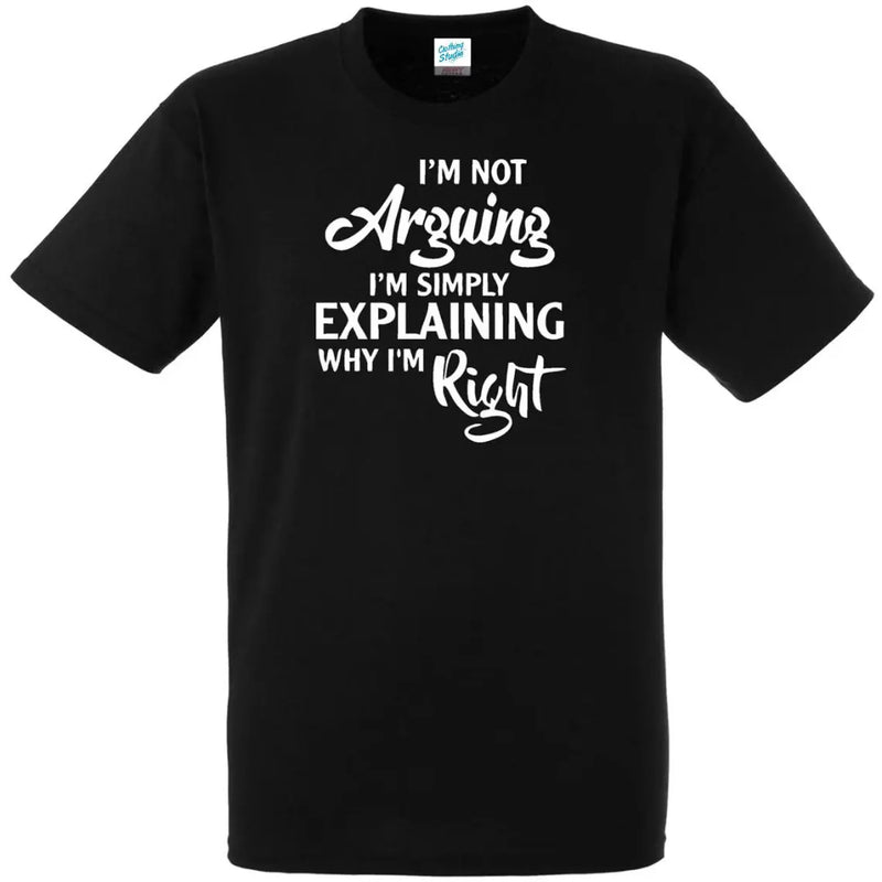I’m Just Explaining" Funny Statement Tee – Humorous Graphic T-Shirt