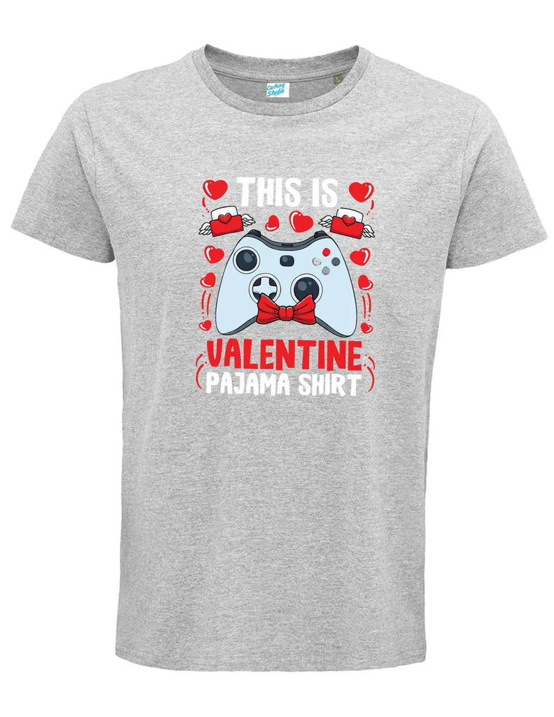 Gamer Valentine Pajama Shirt – Funny Video Game Controller Tee