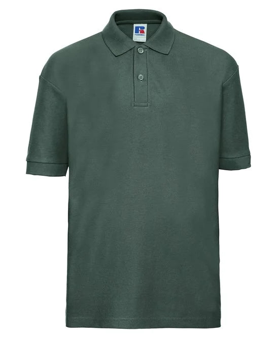 Bottle Green J539B kids polo shirt