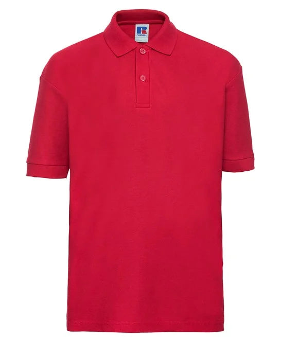 Classic Red J539B kids polo shirt