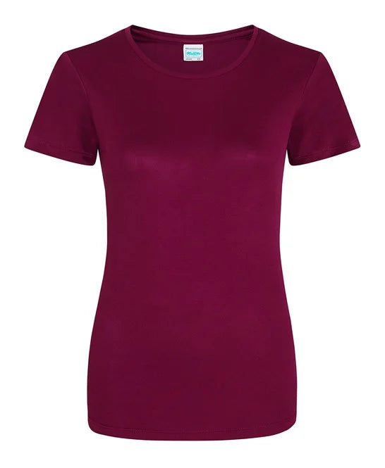 Burgundy JC005 women’s T-shirt