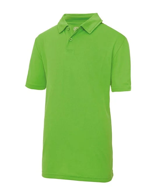 Lime Green JC40J kids polo shirt