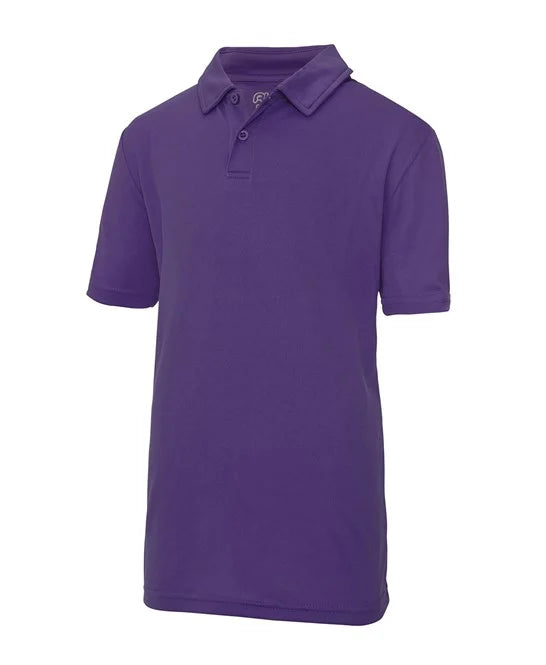 Purple JC40J kids polo shirt