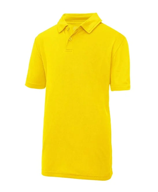 Sun Yellow JC40J kids polo shirt