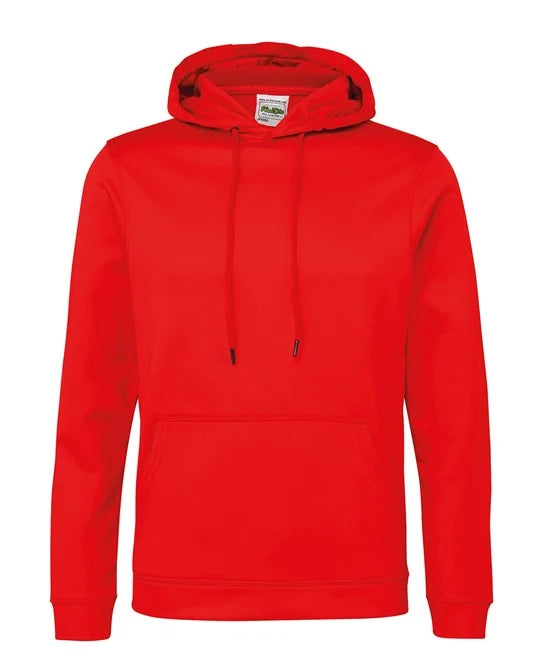 Fire Red JH006 hooded sweatshirt