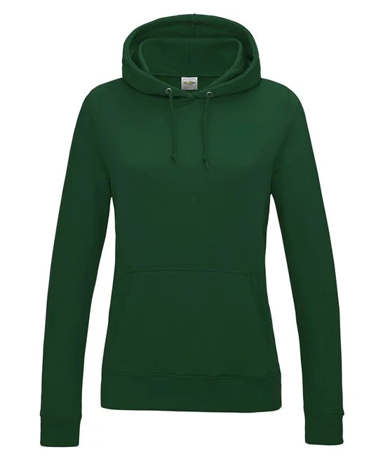 Bottle Green JH01F women's hooded sweatshirt