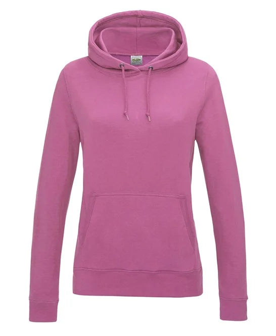 Candyfloss Pink JH01F women's hooded sweatshirt