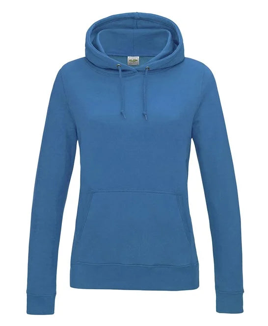 Sapphire Blue JH01F women's hooded sweatshirt