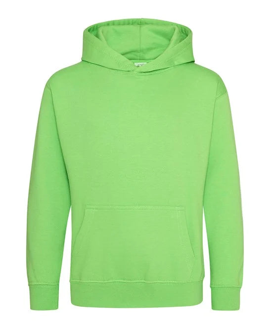 Lime Green JH01J kids hooded sweatshirt