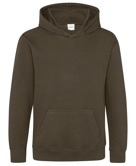Olive Green JH01J kids hooded sweatshirt