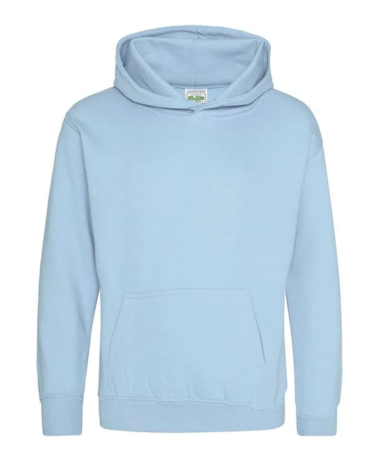 Sky Blue JH01J kids hooded sweatshirt