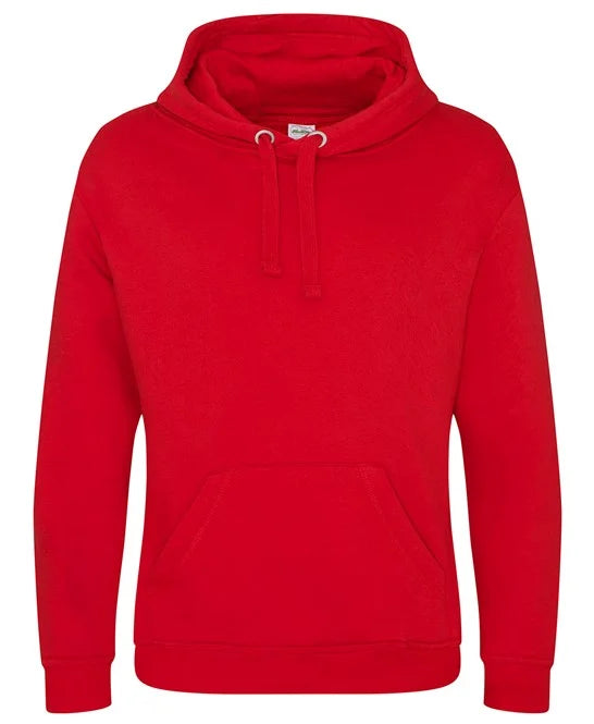 Fire Red JH101 hooded sweatshirt