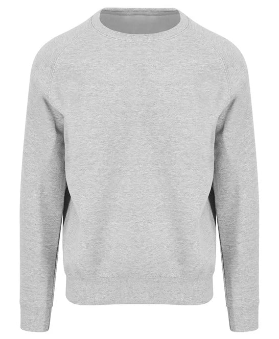 Heather Grey JH130 men's sweatshirt
