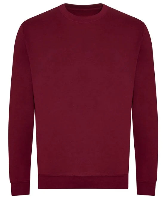 Burgundy JH230 men's sweatshirt