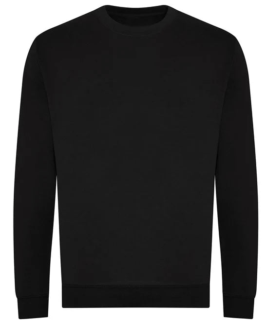 Deep Black JH230 men's sweatshirt