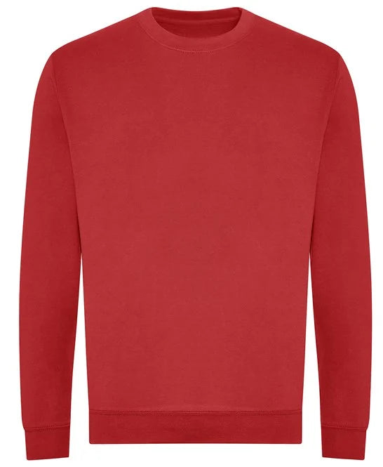 Fire Red JH230 men's sweatshirt