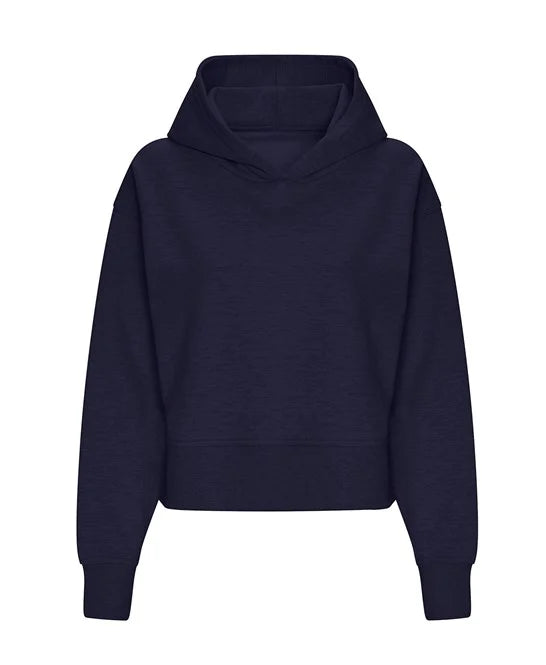 New French Navy JH305 women's hooded sweatshirt
