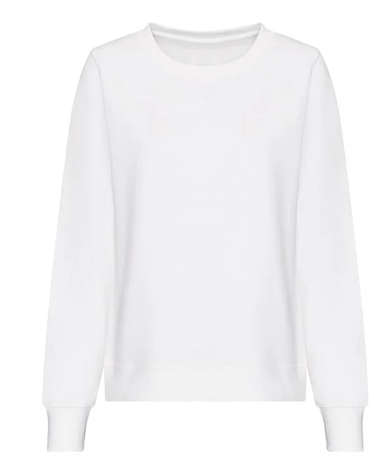 Arctic White JH30F women's sweatshirt