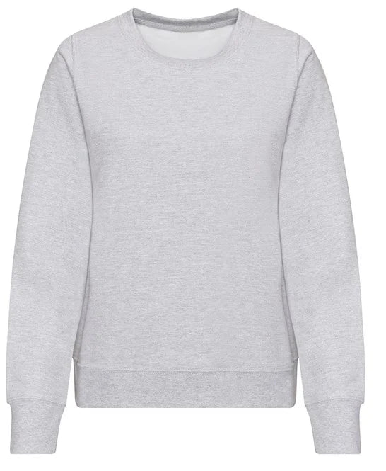 Heather Grey JH30F women's sweatshirt